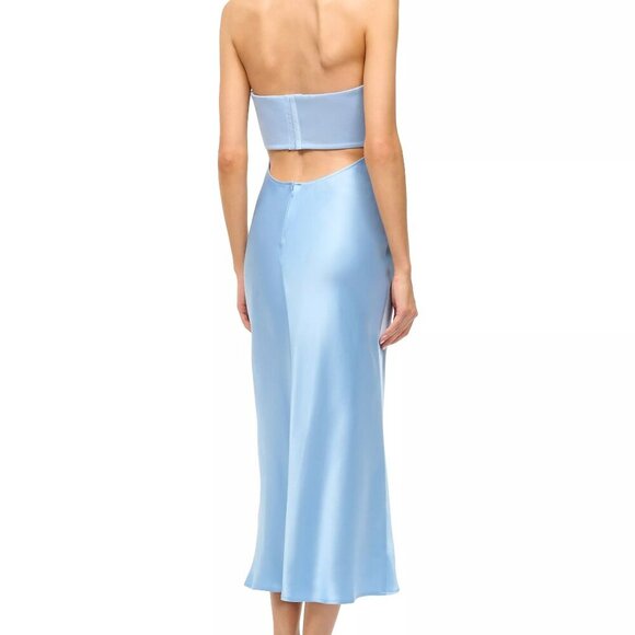 Staud Midi Wayfaring Dress - Picture 2 of 8